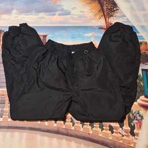 Columbia‎ Black Windbreaker Pants Size Medium